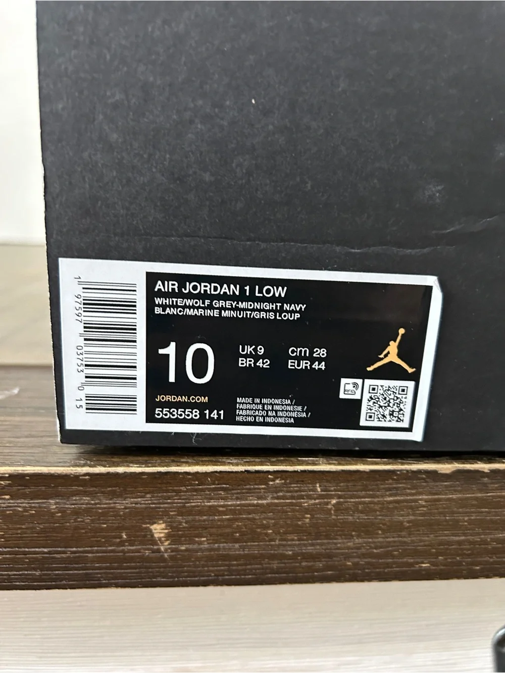 Jordan 1 Low ‘Wolf Grey Midnight Navy’